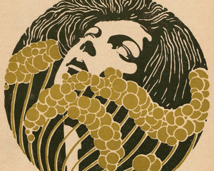 Koloman Moser "Deutsche Kunst und Dekoration" (c.1900) Vintage Journal Cover Art - Mabon Gallery