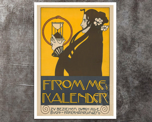 Kolomon Moser "Frommes Kalender" (c.1898) - Mabon Gallery