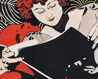 Kolomon Moser "Lesen Sie" (c.1900) Vienna Seccession Poster - Mabon Gallery