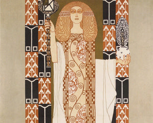 Kolomon Moser "Plakat für die Möbelfirma - Jacob & Josef Kohn” (c.1904)" - Mabon Gallery