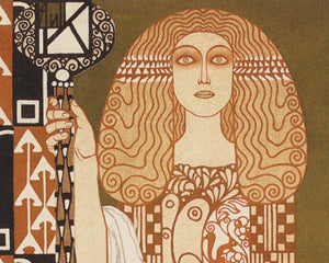 Kolomon Moser "Plakat für die Möbelfirma - Jacob & Josef Kohn” (c.1904)" - Mabon Gallery