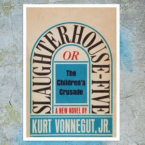 Kurt Vonnegut "Slaughterhouse - Five" (1969) First Edition Dust Cover Illustration, by Paul Bacon - Mabon Gallery