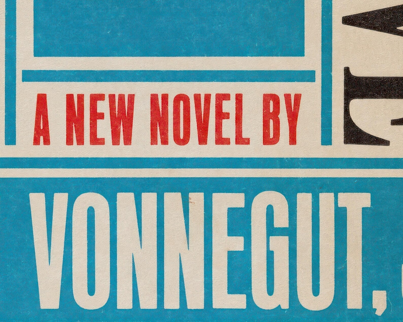 Kurt Vonnegut "Slaughterhouse - Five" (1969) First Edition Dust Cover Illustration, by Paul Bacon - Mabon Gallery