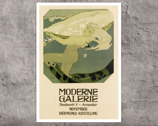 Leo Putz "Moderne Galerie" (c.1909) - Mabon Gallery