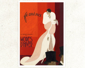 Léon Benigni “Femina Magazine Cover” (c.1930) - Mabon Gallery