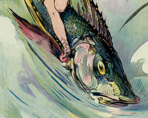 Leon V. Solon "The Maid of the Summer Surf " (c.1911) - Mabon Gallery