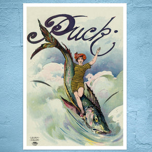 Leon V. Solon "The Maid of the Summer Surf " (c.1911) - Mabon Gallery