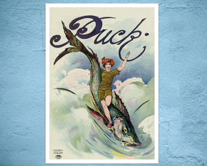 Leon V. Solon "The Maid of the Summer Surf " (c.1911) - Mabon Gallery