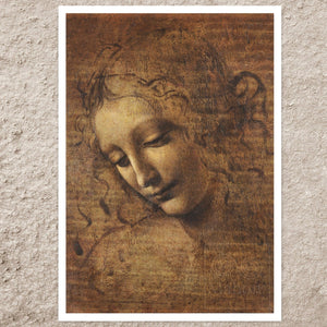 Leonardo da Vinci "La Scapigliata" (c.1506) - Mabon Gallery