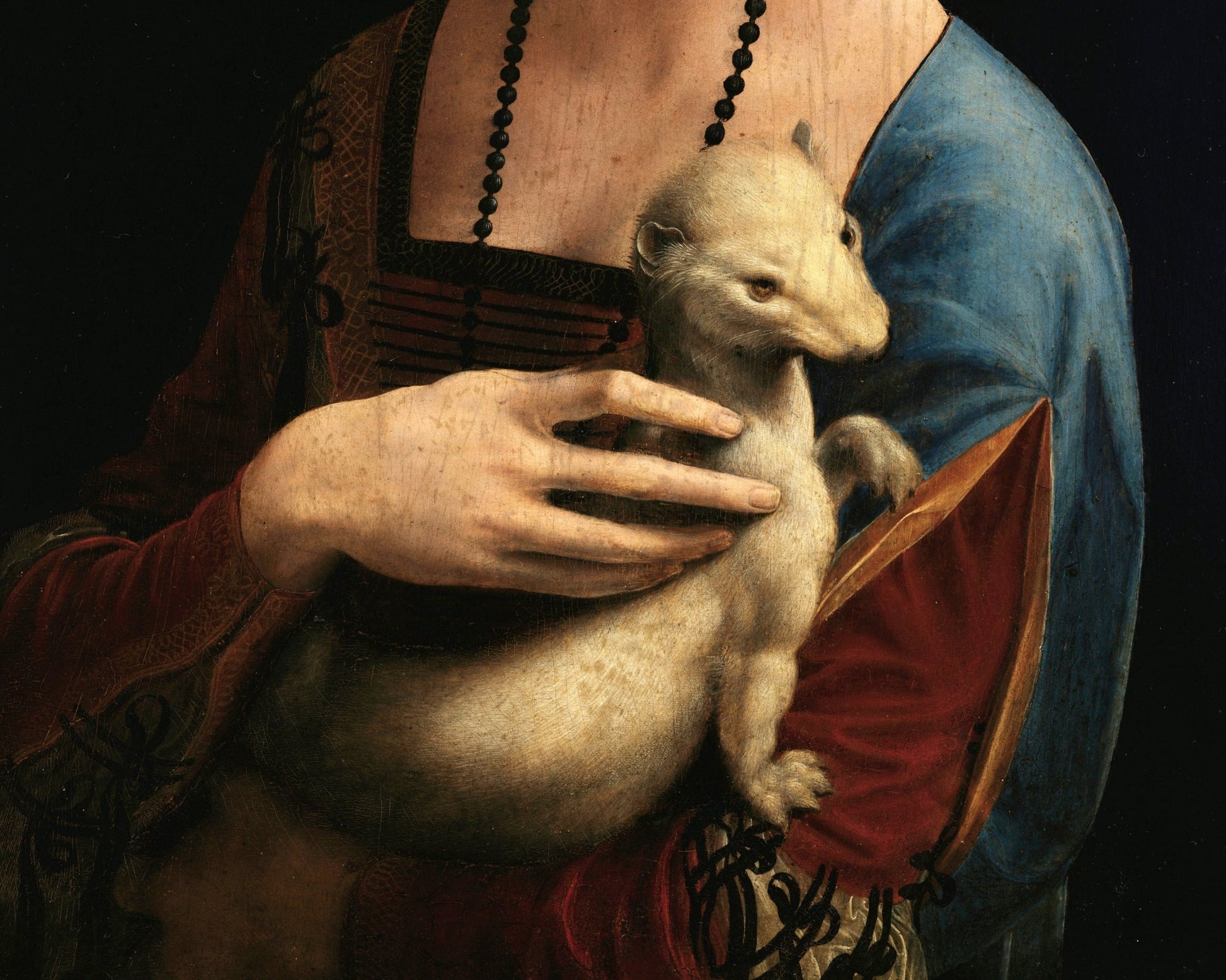 Leonardo da Vinci "Lady with an Ermine" (c.1489) - Mabon Gallery