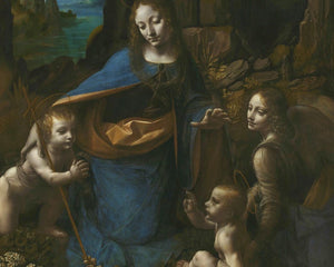 Leonardo da Vinci "Virgin of the Rocks" (c.1495–1508) - Mabon Gallery