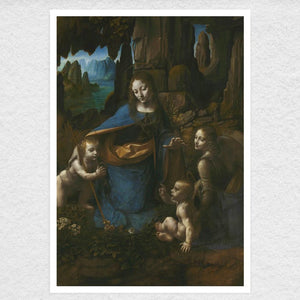 Leonardo da Vinci "Virgin of the Rocks" (c.1495–1508) - Mabon Gallery