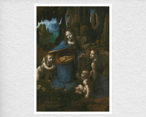 Leonardo da Vinci "Virgin of the Rocks" (c.1495–1508) - Mabon Gallery