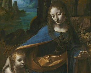 Leonardo da Vinci "Virgin of the Rocks" (c.1495–1508) - Mabon Gallery