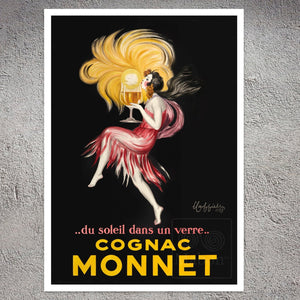Leonetto Cappiello "Cognac Monett" (c.1927) - Mabon Gallery