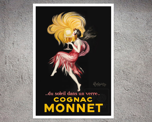 Leonetto Cappiello "Cognac Monett" (c.1927) - Mabon Gallery