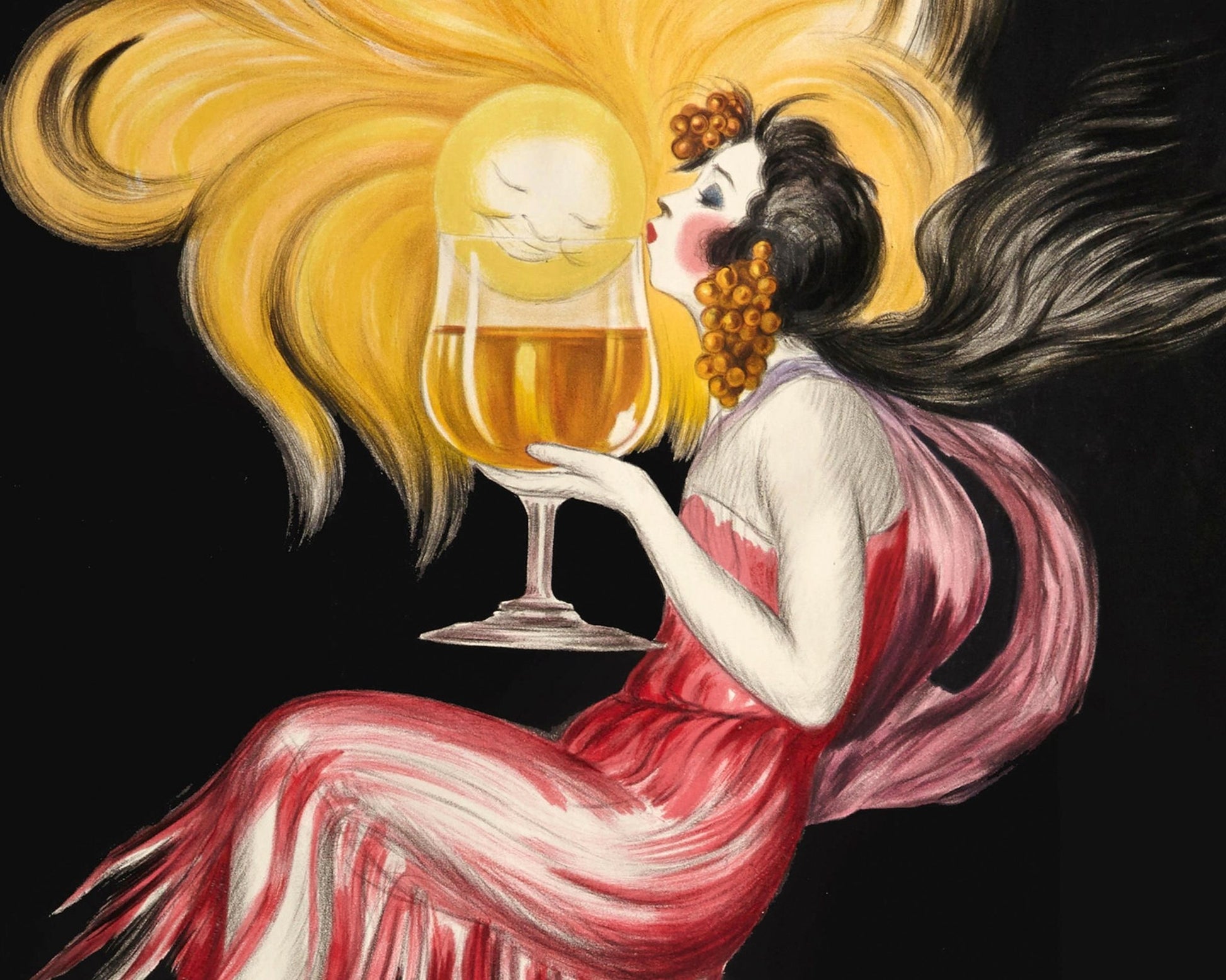 Leonetto Cappiello "Cognac Monett" (c.1927) - Mabon Gallery