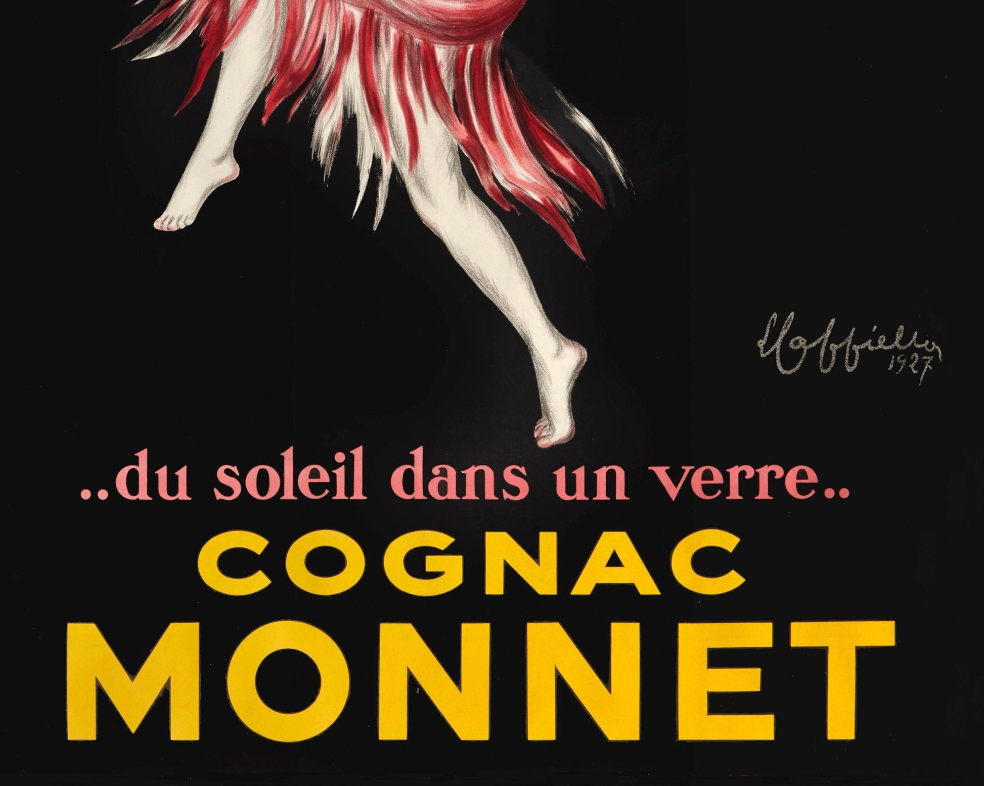 Leonetto Cappiello "Cognac Monett" (c.1927) - Mabon Gallery