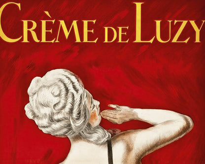 Leonetto Cappiello "Crème De Luzy" (c.1919) - Mabon Gallery