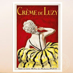 Leonetto Cappiello "Crème De Luzy" (c.1919) - Mabon Gallery