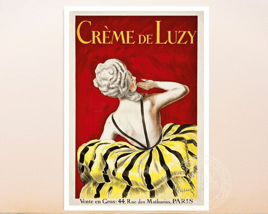 Leonetto Cappiello "Crème De Luzy" (c.1919) - Mabon Gallery
