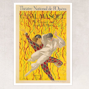 Leonetto Cappiello "Théâtre National de l'Opéra" (1921) - Mabon Gallery
