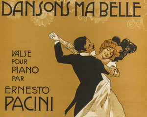Leopoldo Metlicovitz "Dansons ma Belle" (c.1920) - Mabon Gallery
