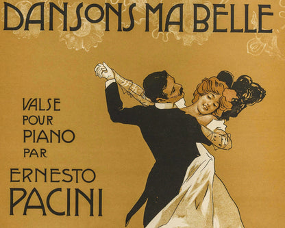 Leopoldo Metlicovitz "Dansons ma Belle" (c.1920) - Mabon Gallery