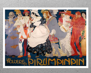 Leopoldo Metlicovitz "La Polvere Di Pirlimpinpin" (c.1907) - Mabon Gallery