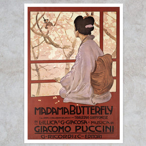 Leopoldo Metlicovitz "Madama Butterfly" (c.1904) Puccini Opera - Mabon Gallery