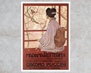 Leopoldo Metlicovitz "Madama Butterfly" (c.1904) Puccini Opera - Mabon Gallery