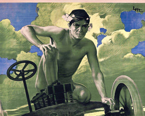 Leopoldo Metlicovitz "Mostra Del Ciclo Dell Autombile" (c.1905) - Mabon Gallery