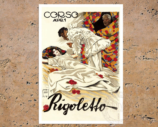 Lipót Sátori "Rigoletto" (c.1918) Giuseppe Verdi - Mabon Gallery
