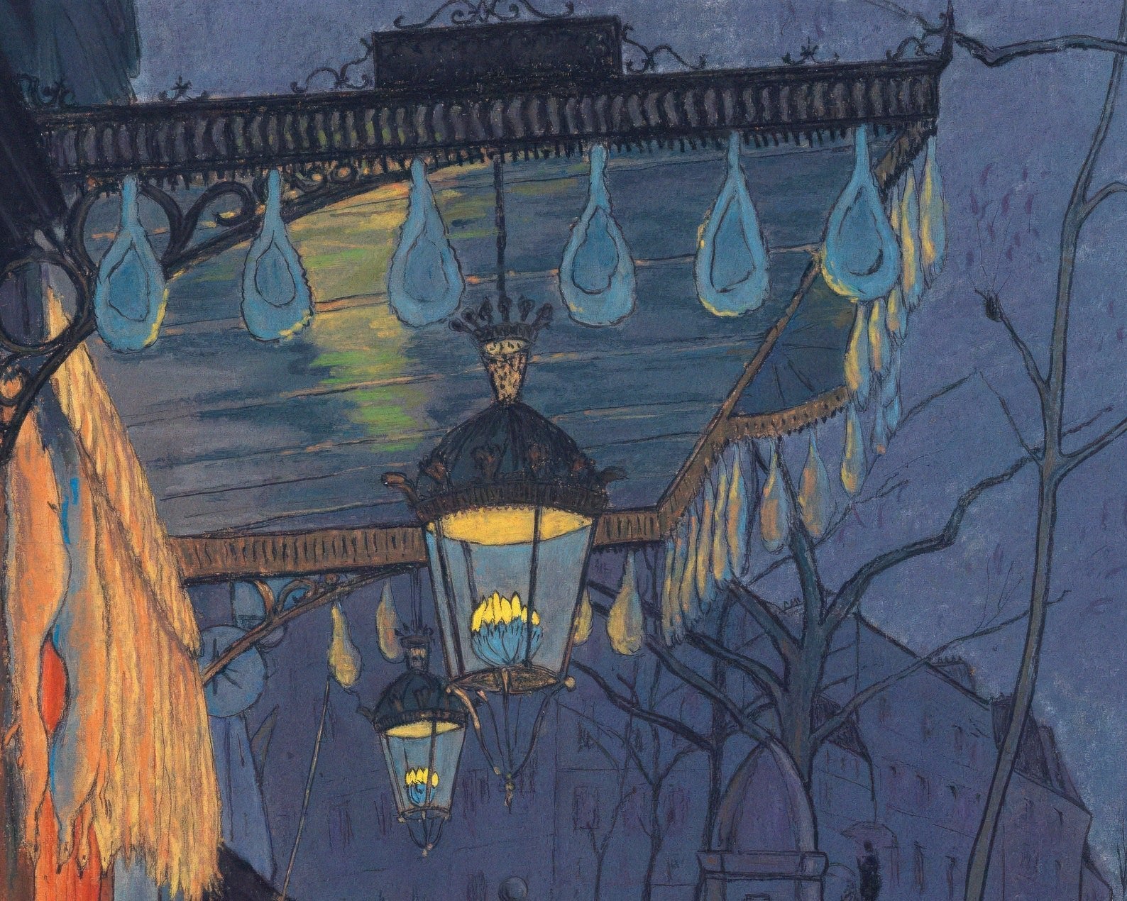 Louis Anquetin "Avenue de Clichy: Five O’Clock in the Evening" (c.1887) - Mabon Gallery