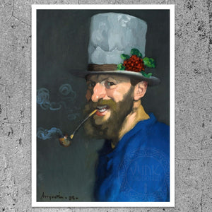 Louis Anquetin "Self Portrait" (c.1892) - Mabon Gallery