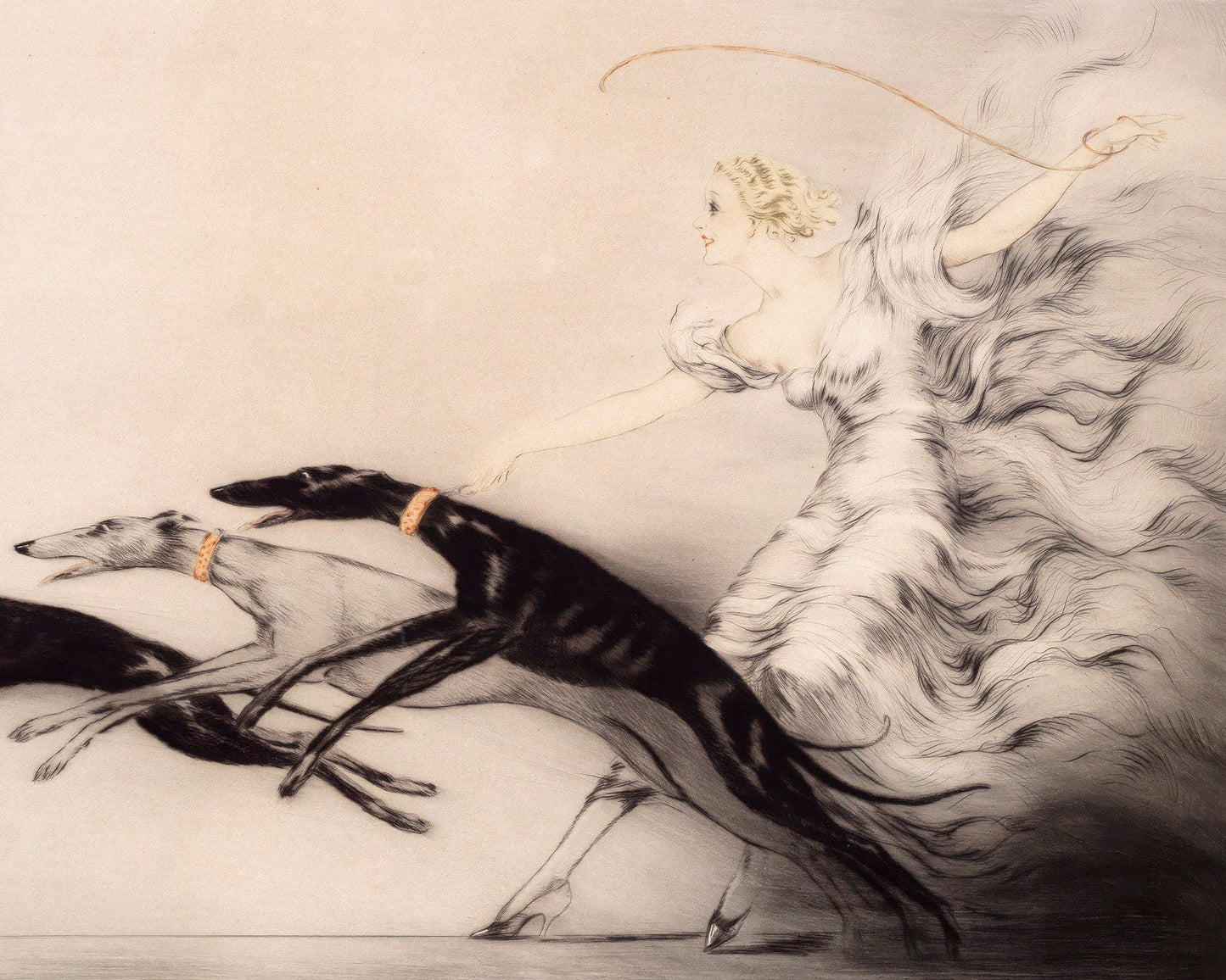 Louis Icart “Vitesse - Speed II” (c.1933) - Mabon Gallery