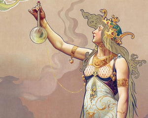 Louis - Théophile Hingre "Pair of Art Nouveau Advertisements" (c.1897) - Mabon Gallery