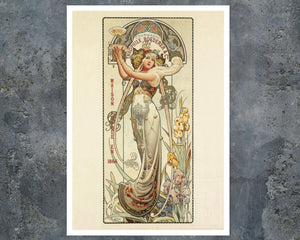 Louis - Théophile Hingre "Pair of Art Nouveau Advertisements" (c.1897) - Mabon Gallery