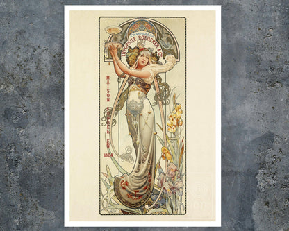 Louis - Théophile Hingre "Pair of Art Nouveau Advertisements" (c.1897) - Mabon Gallery