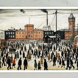 L.S Lowry "Going to Work" (c.1943) - Mabon Gallery