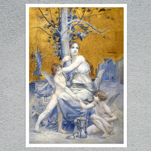 Luc - Olivier Merson "Allegory of Time" (c.1896) - Mabon Gallery