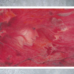 Lucien Lévy - Dhurmer "La Bourrasque" (c.1897) - Mabon Gallery