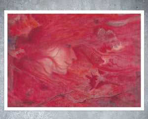 Lucien Lévy - Dhurmer "La Bourrasque" (c.1897) - Mabon Gallery