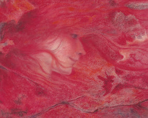 Lucien Lévy - Dhurmer "La Bourrasque" (c.1897) - Mabon Gallery