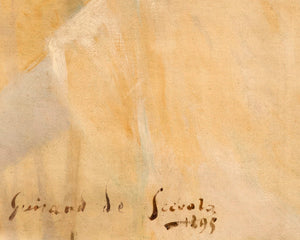 Lucien - Victor Guirand de Scévola "The Princess of the Primroses" (c.1895) - Mabon Gallery