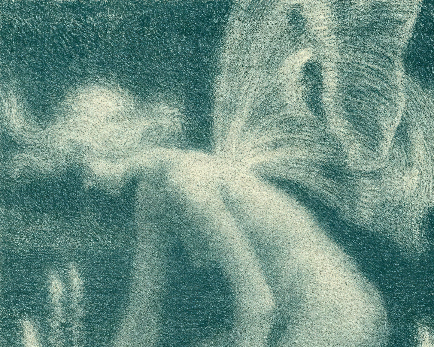 Ludovic Alleaume “Moth and Will - o' - the - Wisp / Phalène et Feux Follets” (c.1904) - Mabon Gallery