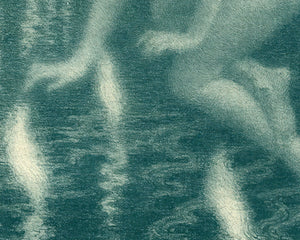 Ludovic Alleaume “Moth and Will - o' - the - Wisp / Phalène et Feux Follets” (c.1904) - Mabon Gallery