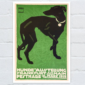 Ludwig Hohlwein "Dog Show - Hundeausstellung" (c.1912) - Mabon Gallery