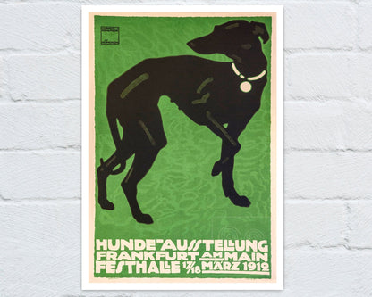 Ludwig Hohlwein "Dog Show - Hundeausstellung" (c.1912) - Mabon Gallery