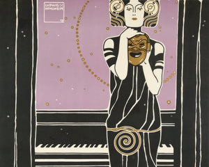 Ludwig Hohlwein "Pianos Musikalien" (c.1909) - Mabon Gallery